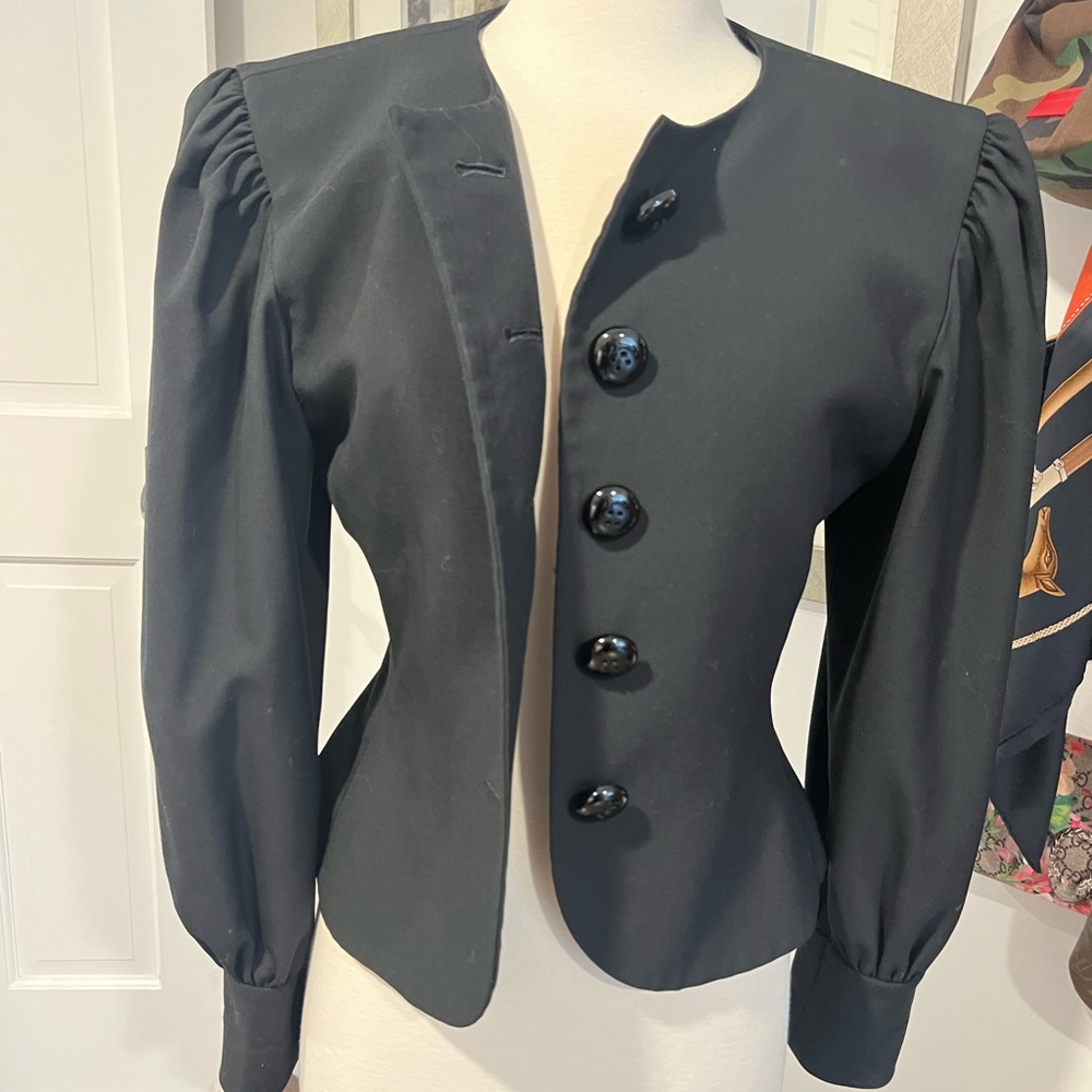 SOLD Yves Saint Laurent Black Women's Blazer